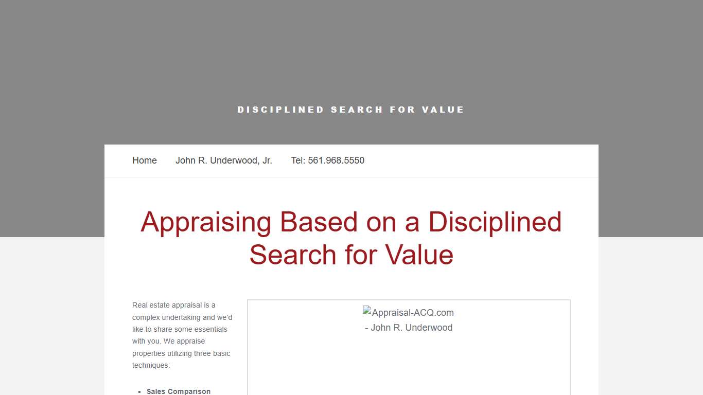 Appraisal & Acquisition Consultants, Inc.